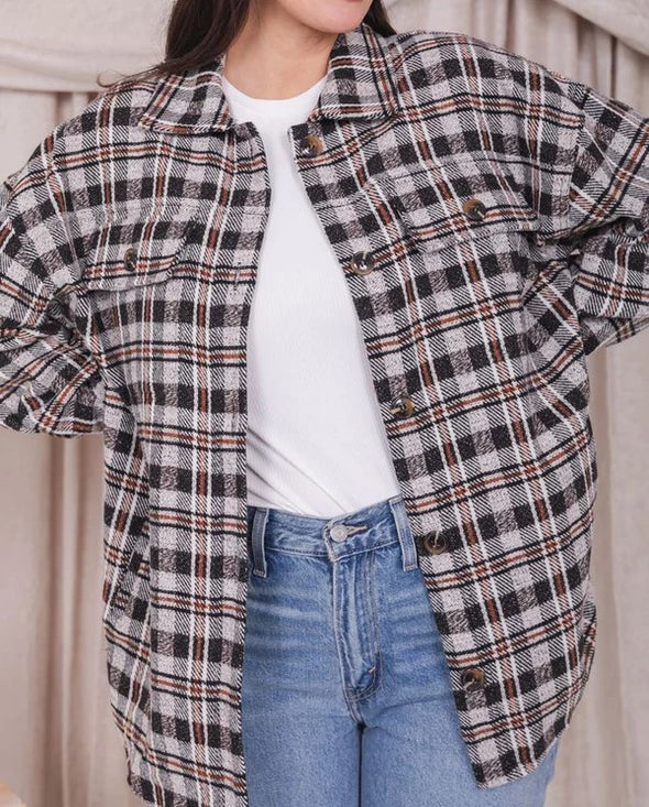 Flannel Shirt Jacket