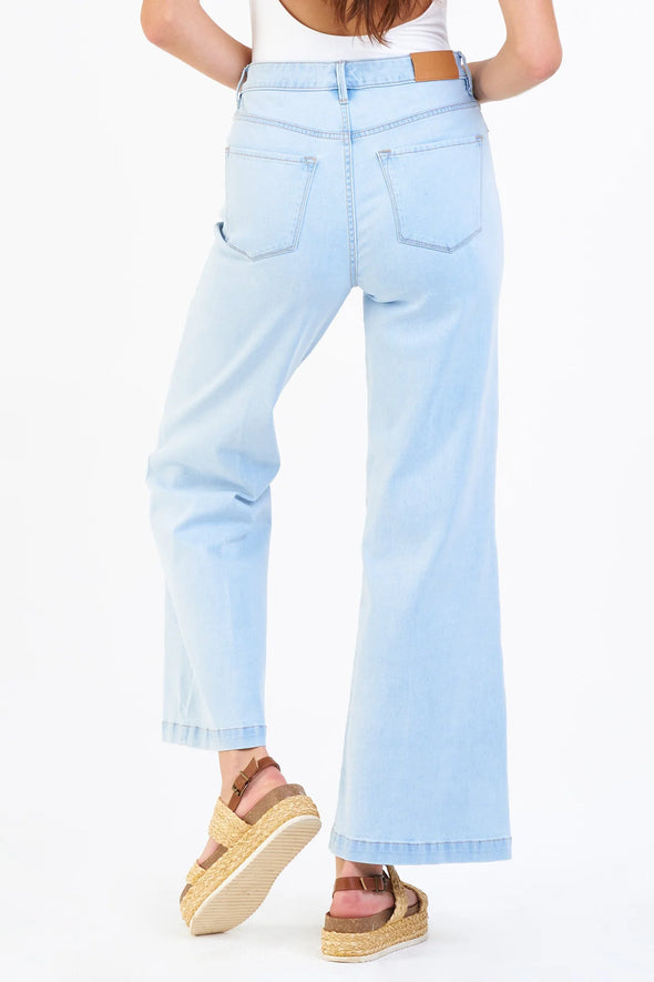 Fiona Super High Rise Wide Leg Jeans