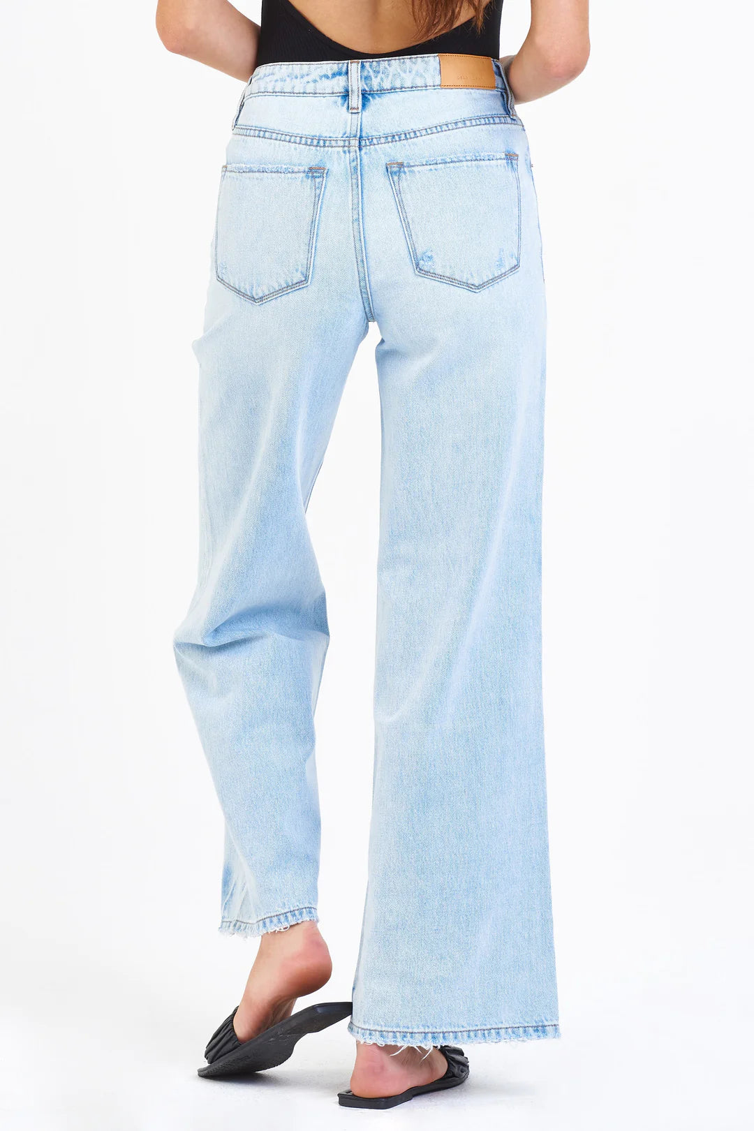 Elle Super High Rise Wide Leg Jeans Bozeman – Shop-threads.com