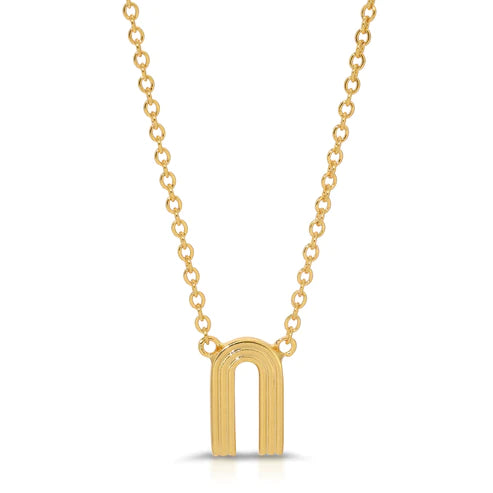 Hello Darling Initial Pendant Necklace