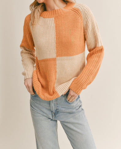 Joni Color Block Sweater