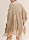 Fairy Girl Fringe Hem Poncho