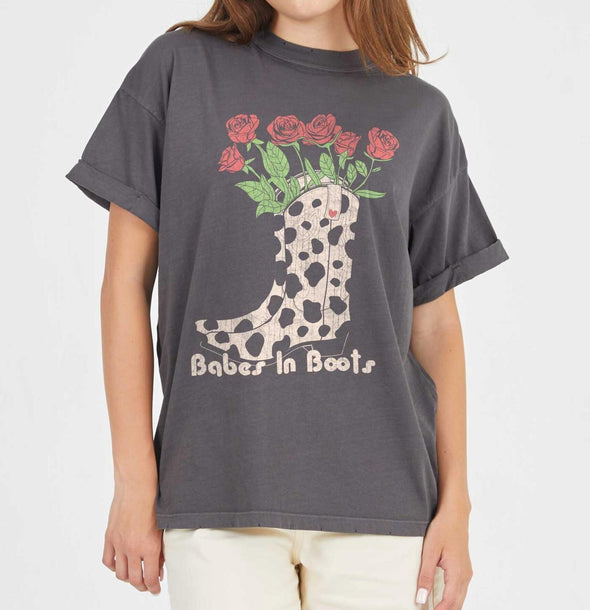 Babes In Boots Graphic Tee