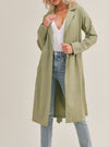 Matcha Belted Long Jacket