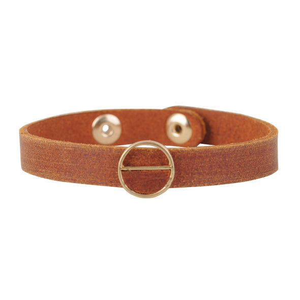 Full Circle Leather Bracelet
