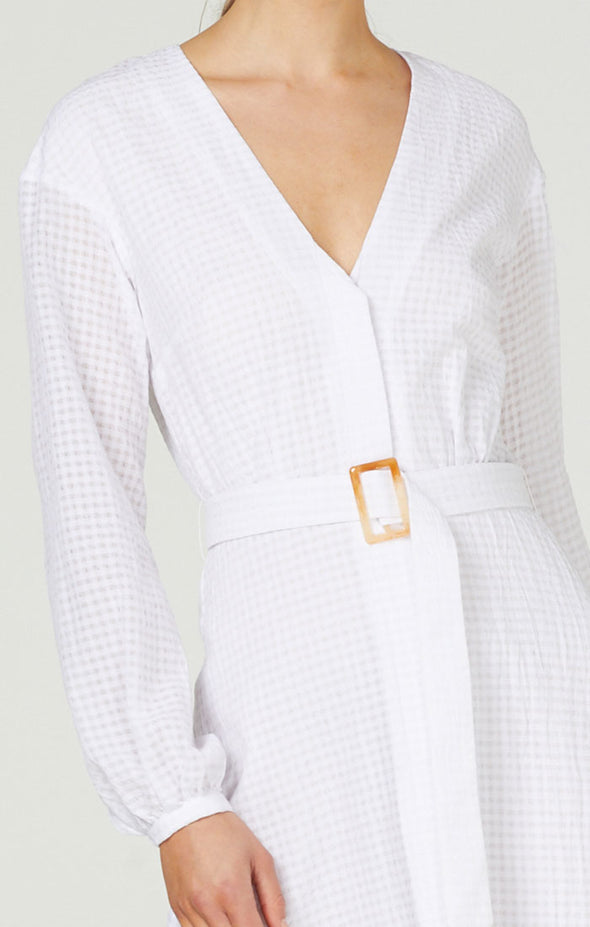 Everly Long Sleeve Midi Dress