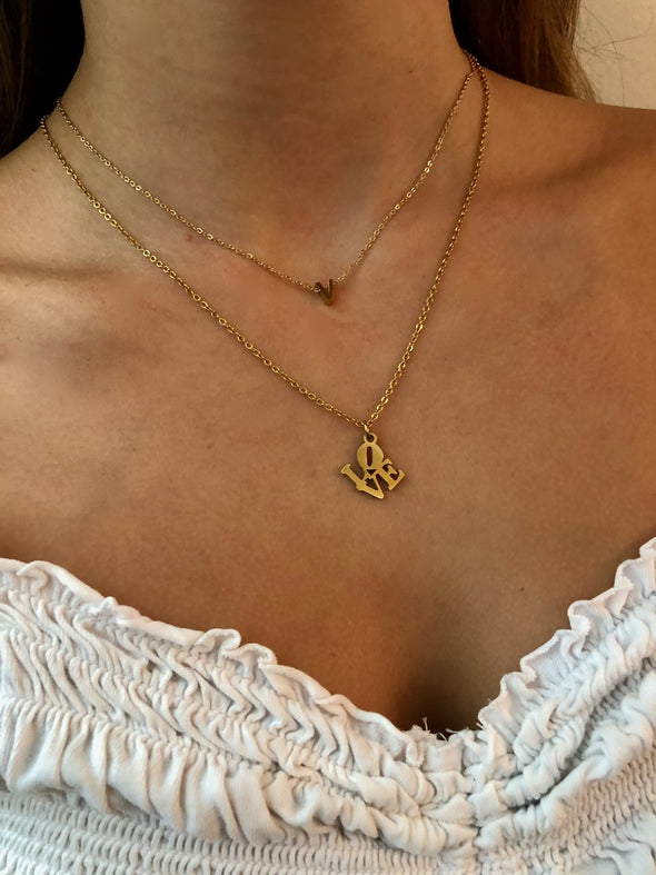Little "LOVE" Necklace