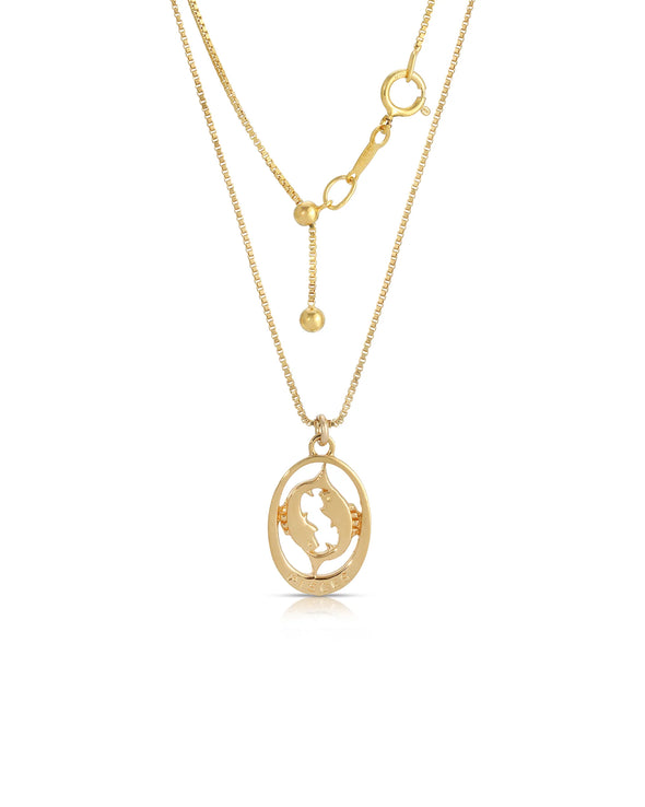 Zodiac Pendant Necklace